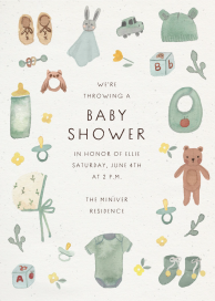 Baby Nest - Baby Shower Invitation by Merrilee Liddiard
