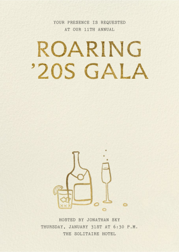 Ink Drink - Fundraiser Invitation by Paperless Post