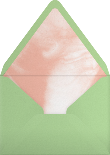 Fresh Leaves - Paperless Post Envelope