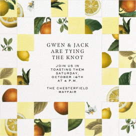 Citrus Garden by Paperless Post