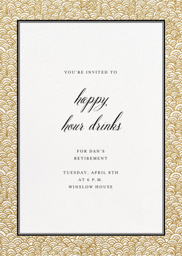 Naive Wave - Happy Hour Invitation by Paperless Post