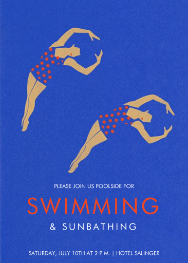 Bathing Beauties - Summer Party Invitation by Paperless Post