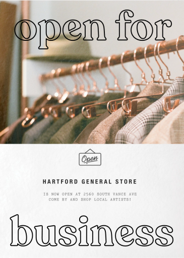 Outline and Photo (Customizable Template) - Invitation by Paperless Post