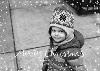 Holiday Wink - Christmas Card by Linda and Harriett