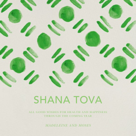 Dot and Dash - Greeting Card by Oscar de la Renta