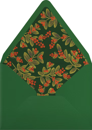 Mistletoe Christmas - Rifle Paper Co. Envelope