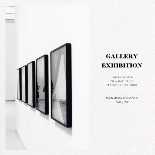 Split - Art Exhibition Invitation by Paperless Post