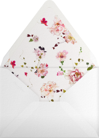 Floral Vine Monogram -  Monique Lhuillier Envelope