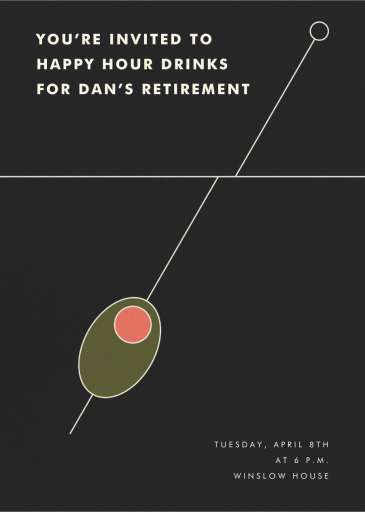 Pimento - Retirement and Farewell Party Invitation by Paperless Post