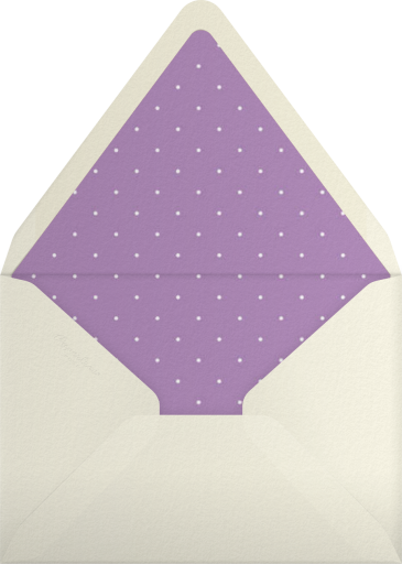 Lilac Flowers - Paperless Post Envelope