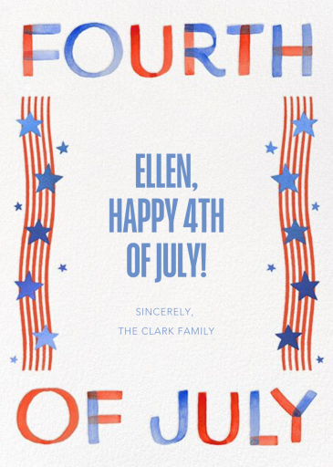 Stars and Squiggles - Greeting Card by Paperless Post