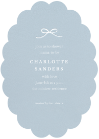 Sweet Scallops - Baby Shower Invitation by Sugar Paper