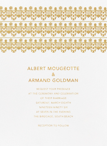 Van Alen Scallop I by Oscar de la Renta