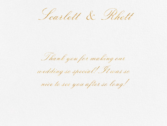 Amboise (Thank You) - Stationery by Crane & Co.