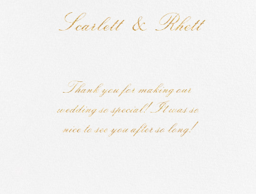 Amboise (Thank You) - Stationery by Crane & Co.