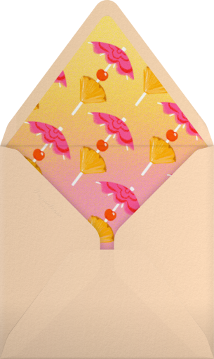 Rose Colored Glasses - Paperless Post Envelope