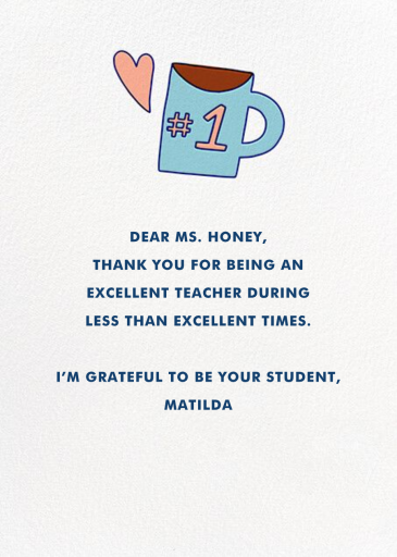 Better Place - Teacher Appreciation Invitation by Hello!Lucky - Back
