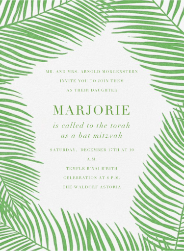 Palmier I by Paperless Post