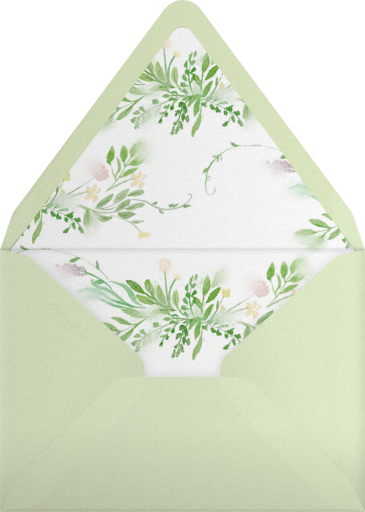 Floral Arc - Paperless Post Envelope