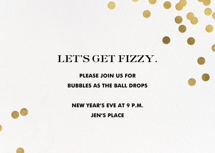 Confetti kate spade new york - Holiday Party Invitation by kate spade new york