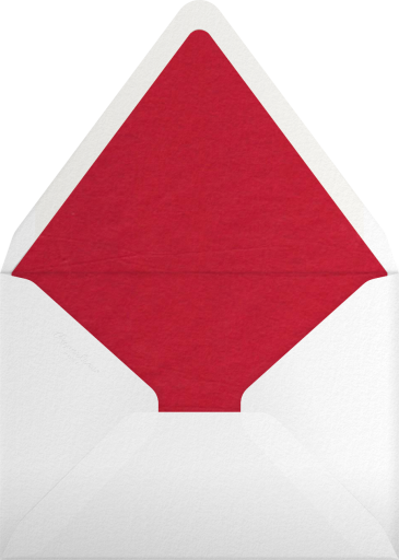 Watercolor Ribbons - Linda and Harriett Envelope