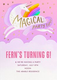 Kids' Birthday Party Invitations