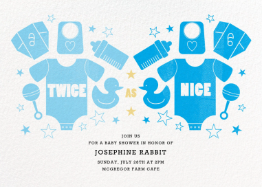 Twice as Nice by Paperless Post