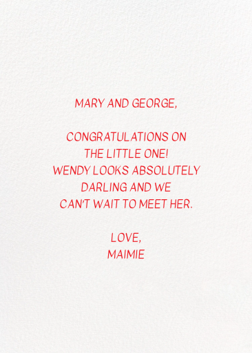 Equestrian Florals - Greeting Card by Hartland Cards - Back