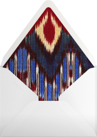 Rose Floral Ikat (Tall) - Oscar de la Renta Envelope