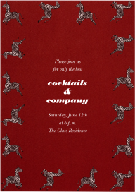 Zebras by Paperless Post