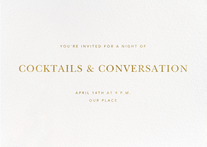 Wilcox - Dinner Party Invitation by Paperless Post