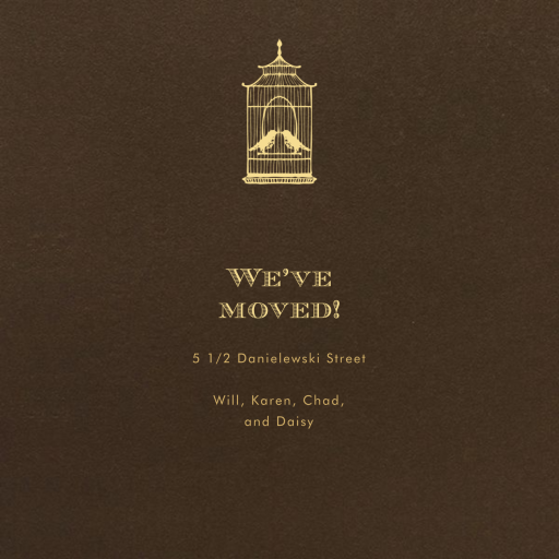 Valrhona - Moving Announcement by Paperless Post