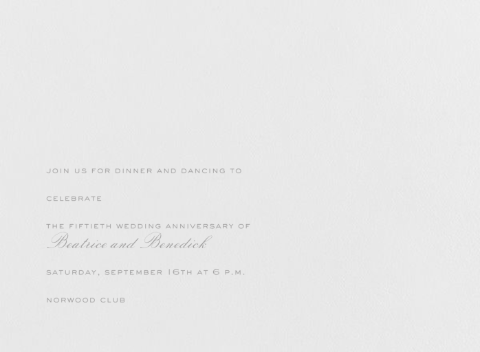 Sebastian - Anniversary Invitation by Paperless Post