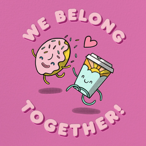 Sweet Pair - Greeting Card by Hello!Lucky