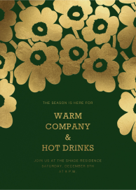 Gold Unikko by Marimekko