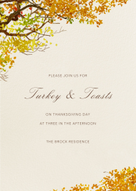 Autumn Boughs - Party Invitation by Felix Doolittle