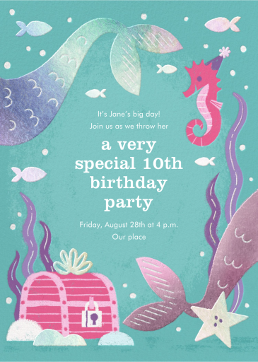 Under the Sea - Invitation by Paperless Post