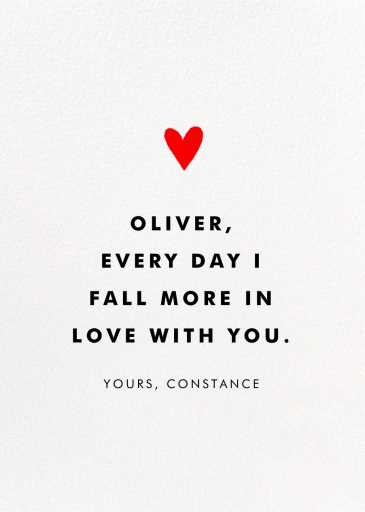 Pinky Love - Thinking of You Card by Hello!Lucky - Back