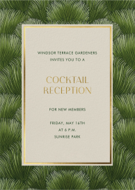 Fescue - Cocktail Party Invitation by Schumacher