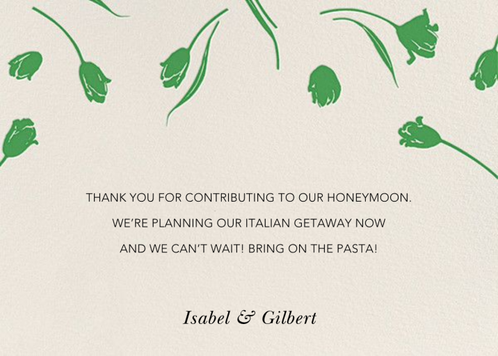 Tulip Dot (Stationery) by Oscar de la Renta