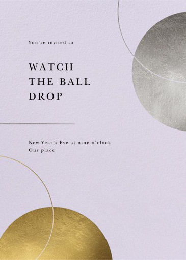 Tyrian - New Year's Eve Invitation by Paperless Post