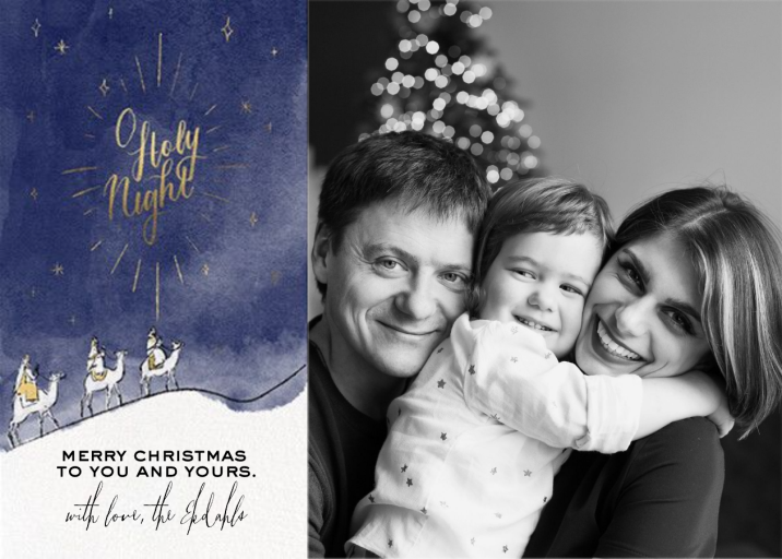 Wise Men - Holiday Card by Paperless Post