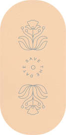 Mirror Petals - Save the Date by Rubinski Works