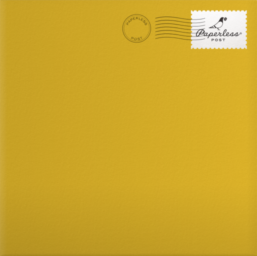 Photo 2027 Bold Modern New Year Card Envelope