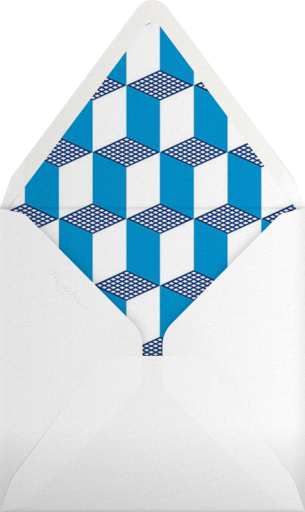 Deco Cubes - Jonathan Adler Envelope