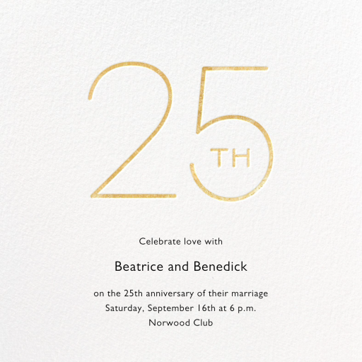 Decade - Anniversary Invitation by Paperless Post