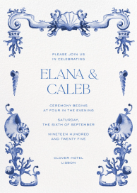 Blue Shells by Clementina Sketchbook