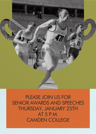 Grand Prize - Awards Ceremony Invitation by Paperless Post