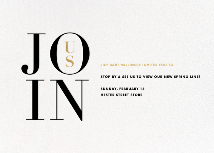 Almaviva - Business Event Invitation by Paperless Post