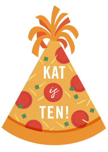 Pizza Hat by Cheree Berry Paper & Design